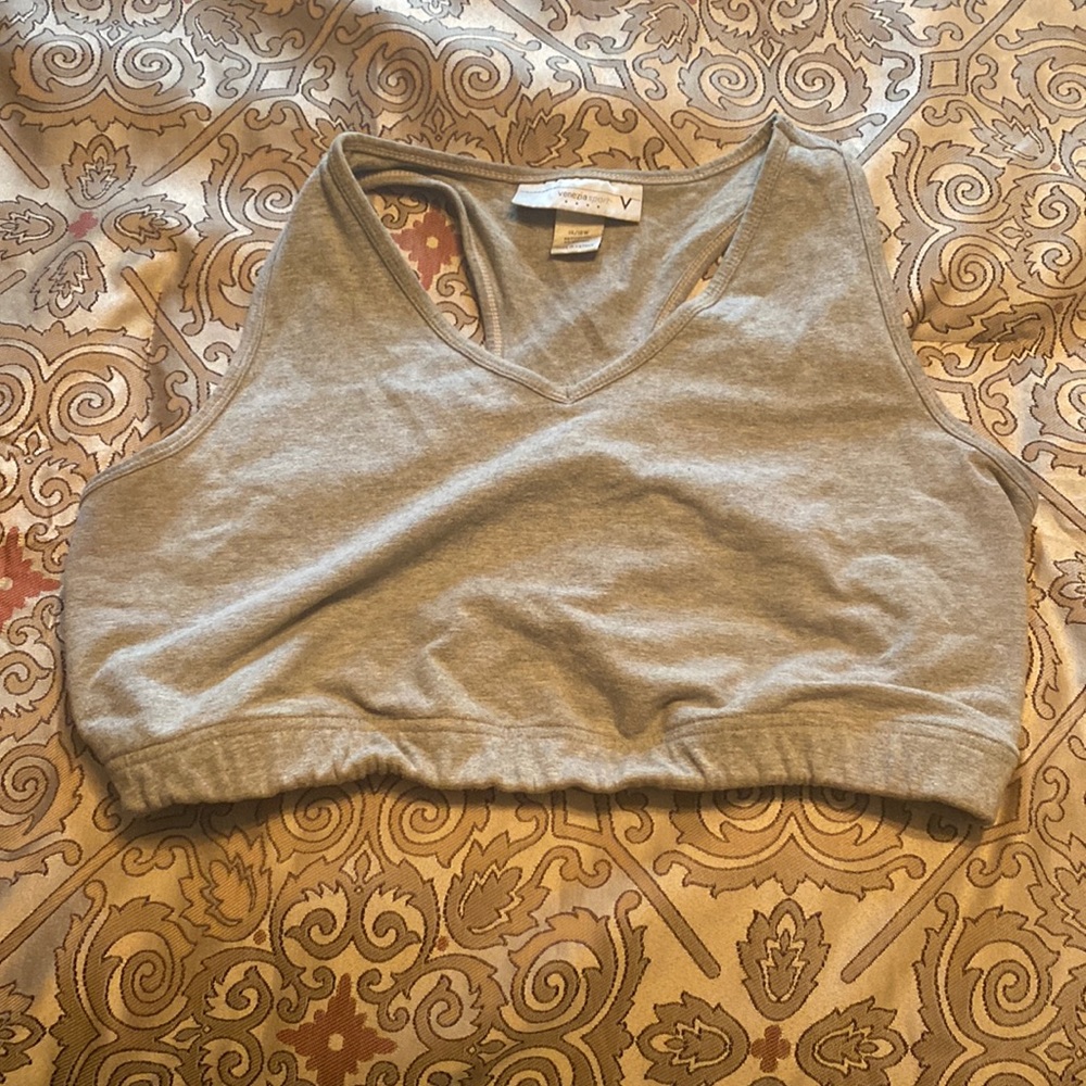 Gray Venezia Sports Bra